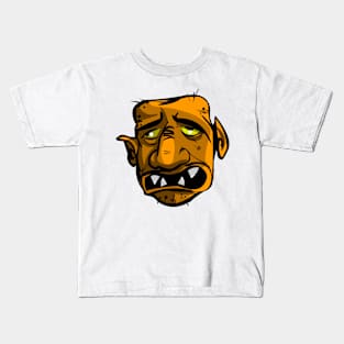 1e goblin head Kids T-Shirt